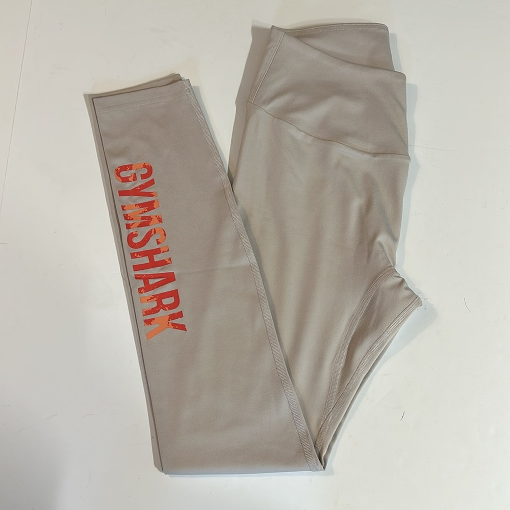 Gymshark Taupe Dreamy Leggings Sz Large - Picture 2 of 8